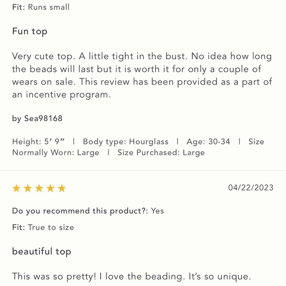 Anthropologie NWT Sz Sm crystal fringe top; sold out @anthro - Picture 9 of 15